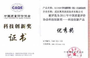 科技創(chuàng)新優(yōu)秀獎(jiǎng)